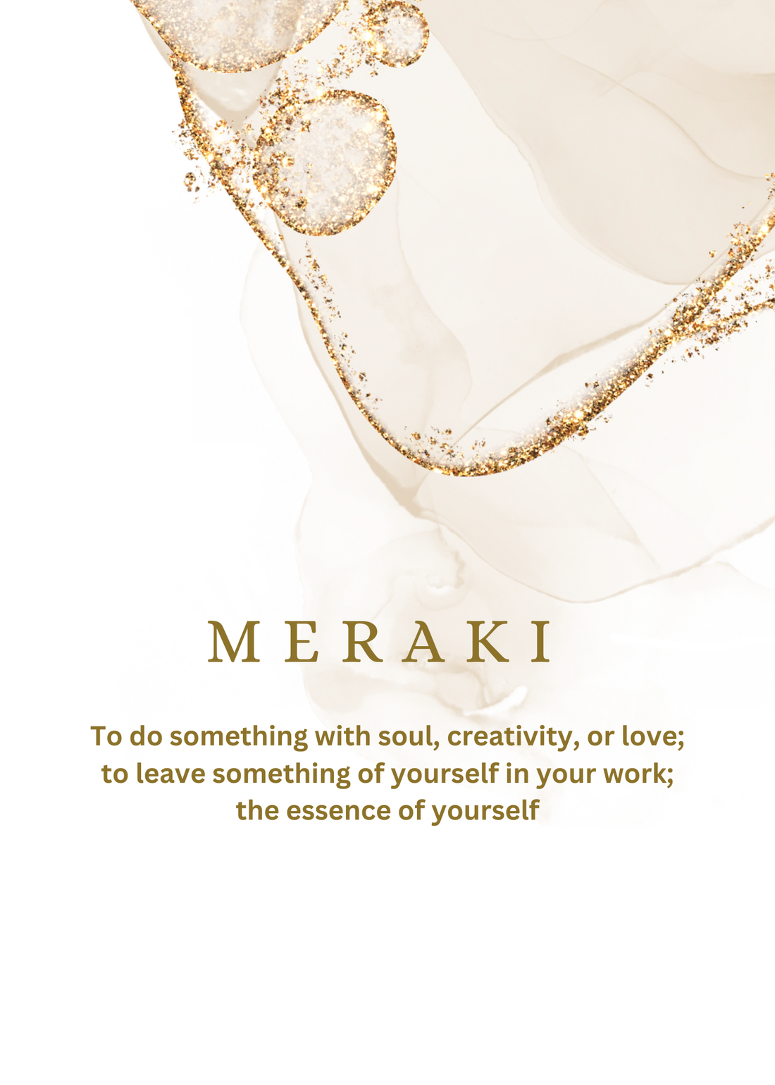 Meaning of Meraki