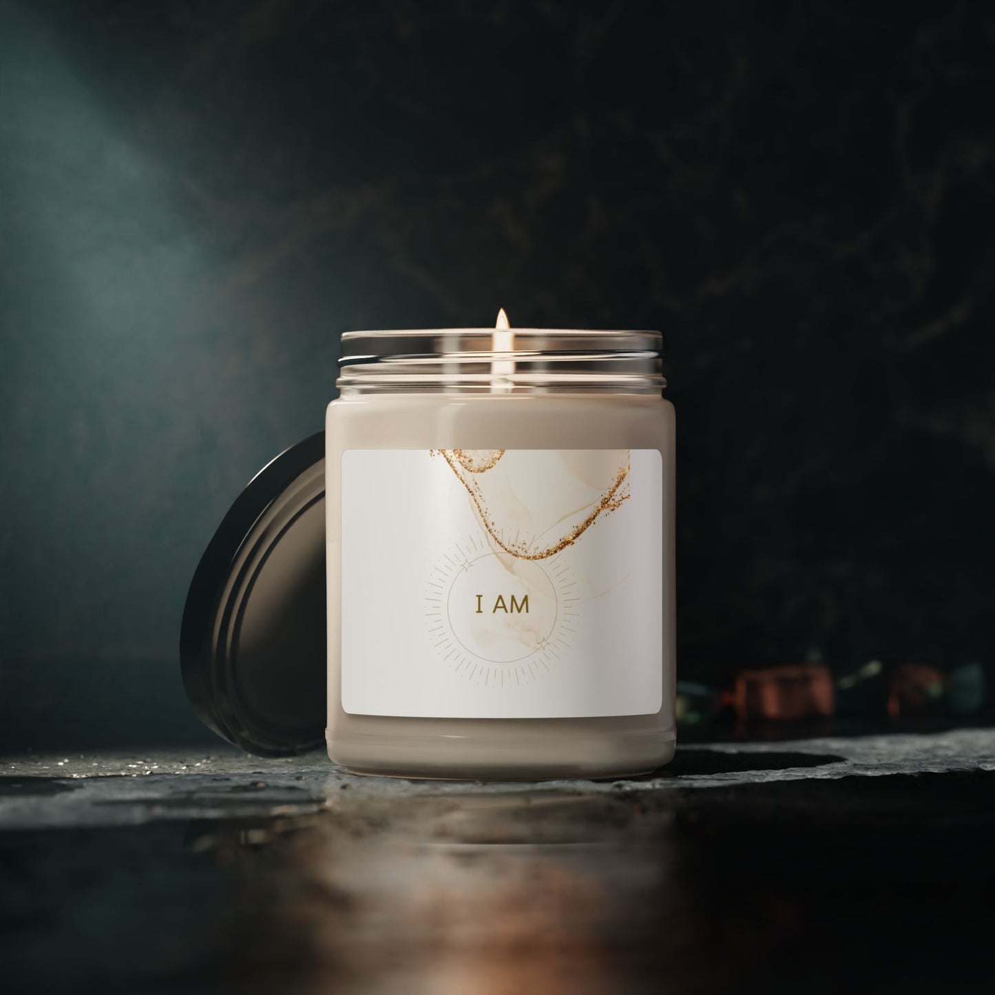 Scented "I AM" Soy Candle, 9oz