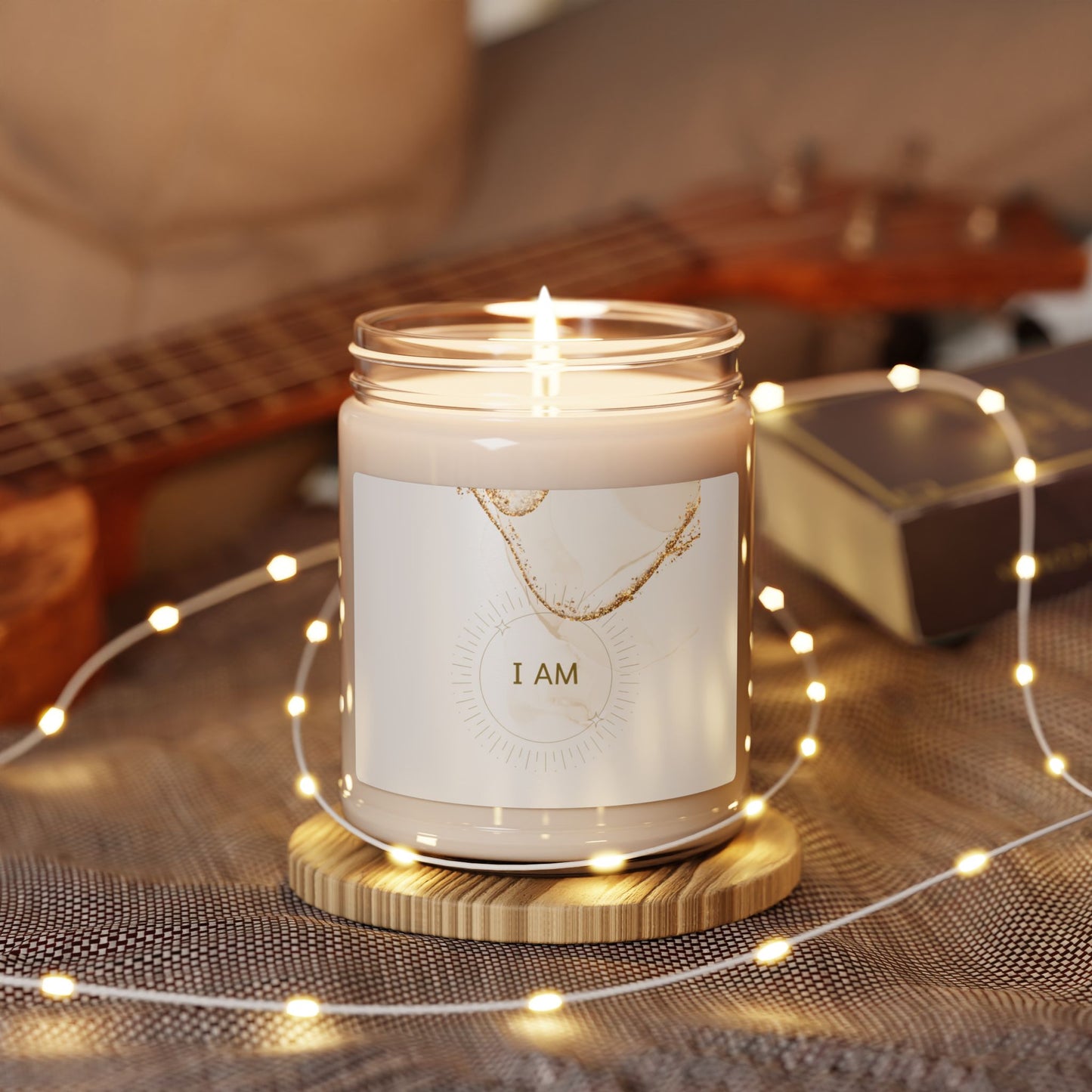 Scented "I AM" Soy Candle, 9oz